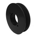 B B Manufacturing Bushing 1 Groove V-Belt Pulley 9.75 inch OD BK100H